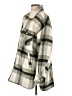 Coalition LA Plaid Green Coat Size L - photo 5