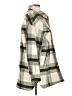 Coalition LA Plaid Green Coat Size L - photo 4