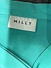 Milly Teal 3/4 Sleeve Blouse Size L - photo 7