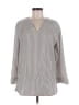 Max Mara Gray Long Sleeve Blouse Size M (estimated) - photo 1