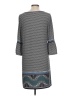 Max Studio Print Gray Casual Dress Size L - photo 2
