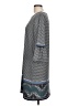 Max Studio Print Gray Casual Dress Size L - photo 5