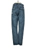 AGOLDE 100% Cotton Hearts Blue Jeans Size 24 waist - photo 2