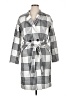 Shein Checkered-gingham White Coat Size L - photo 1
