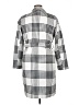 Shein Checkered-gingham White Coat Size L - photo 2