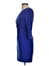 Green Envelope Solid Blue Cocktail Dress Size S - photo 5