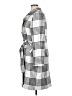 Shein Checkered-gingham White Coat Size L - photo 5