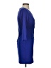 Green Envelope Solid Blue Cocktail Dress Size S - photo 4