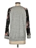 Pink Clover Gray 3/4 Sleeve T-Shirt Size S - photo 2