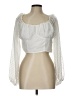 Shein White 3/4 Sleeve Blouse Size L - photo 1