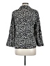 Vero Moda Animal Print Black 3/4 Sleeve Blouse Size M - photo 2