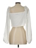 Shein White 3/4 Sleeve Blouse Size L - photo 2