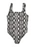 Caution to the Wind Silver Bodysuit Size M - photo 2