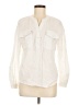 Marled Essentials Ivory Long Sleeve Blouse Size M - photo 1