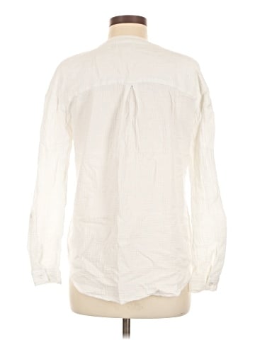 Marled Essentials Long Sleeve Blouse (view 2)