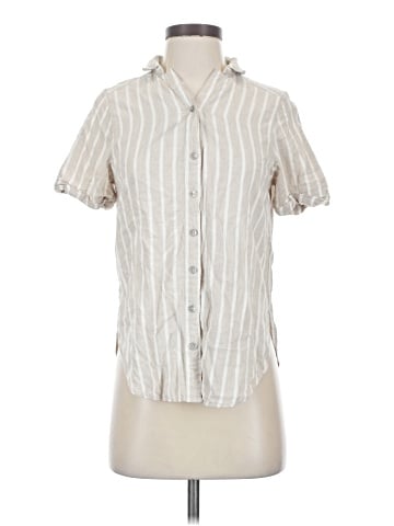 Abercrombie & Fitch Short Sleeve Blouse (view 1)