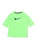 Nike 100% Polyester Green Active T-Shirt Size S (kids) - photo 1