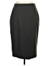 Theory Solid Gray Wool Skirt Size 2 - photo 1