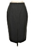 Theory Solid Gray Wool Skirt Size 2 - photo 2