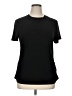 Anne Klein Black Short Sleeve Top Size XL - photo 1