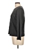 Basic Editions 100% Cotton Gray Pullover Sweater Size L - photo 5