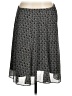 George 100% Polyester Paisley Gray Casual Skirt Size 8 - photo 1