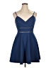 Trixxi Blue Cocktail Dress Size XL - photo 1