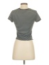 Splash Gray Short Sleeve Turtleneck Size S - photo 2