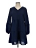 Unbranded Solid Blue Casual Dress Size S - photo 1
