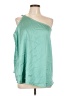 Torrid 100% Polyester Green Sleeveless Blouse Size Lg Plus (0) - photo 1