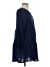 Unbranded Solid Blue Casual Dress Size S - photo 4