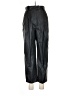 H&M 100% Polyester Black Casual Pants Size 6 - photo 1
