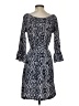 Haani Paisley Blue Casual Dress Size S - photo 2