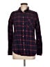 J.Crew 100% Cotton Plaid Red Long Sleeve Button-Down Shirt Size 8 - photo 1