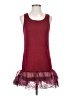 Unbranded Burgundy Sleeveless Top Size S - photo 1
