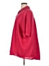 Max Studio Solid Red Short Sleeve Blouse Size XL - photo 5