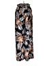 Shein 100% Polyester Tropical Black Casual Pants Size 4 - photo 1