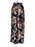 Shein 100% Polyester Tropical Black Casual Pants Size 4 - photo 2