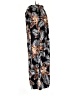 Shein 100% Polyester Tropical Black Casual Pants Size 4 - photo 5