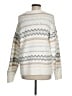 American Eagle Outfitters Chevron-herringbone Ivory Pullover Sweater Size M - photo 2