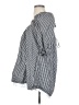 Unbranded Checkered-gingham Gray 3/4 Sleeve Blouse Size S - photo 5