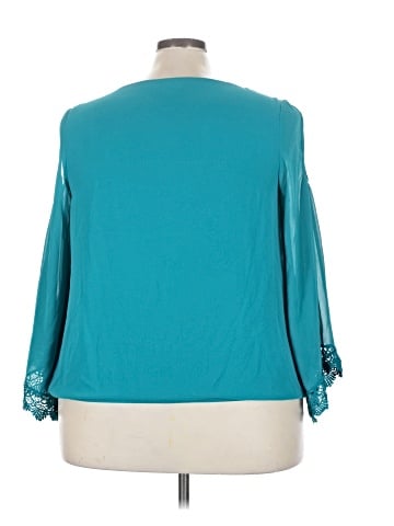B.wear 3/4 Sleeve Blouse (view 2)