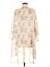 Mudd 100% Polyester Ivory Green Swimsuit Cover Up Size M - photo 2