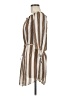 rue21 100% Polyester Stripes Tan Casual Dress Size M - photo 5