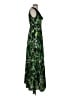 Foxiedox 100% Polyester Tropical Green Cocktail Dress Size S - photo 4