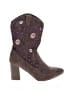 Assorted Brands Purple Tan Ankle Boots Size EU 40 - photo 1