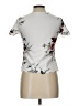 Shein Ivory Short Sleeve Blouse Size L - photo 2