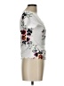 Shein Ivory Short Sleeve Blouse Size L - photo 4