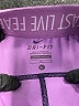 Nike Chevron-herringbone Purple Athletic Shorts Size L - photo 3