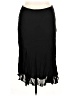 J.Crew 100% Viscose Solid Black Formal Skirt Size XL - photo 1